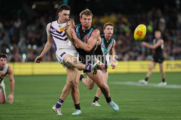 AFL 2025 Round 22 - Port Adelaide v Fremantle - A-61250073