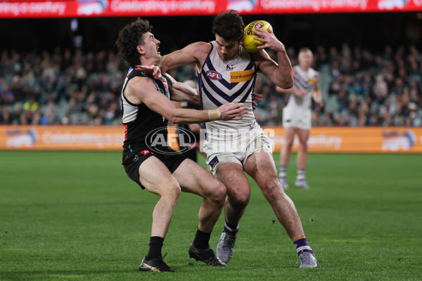 AFL 2025 Round 22 - Port Adelaide v Fremantle - A-61250078