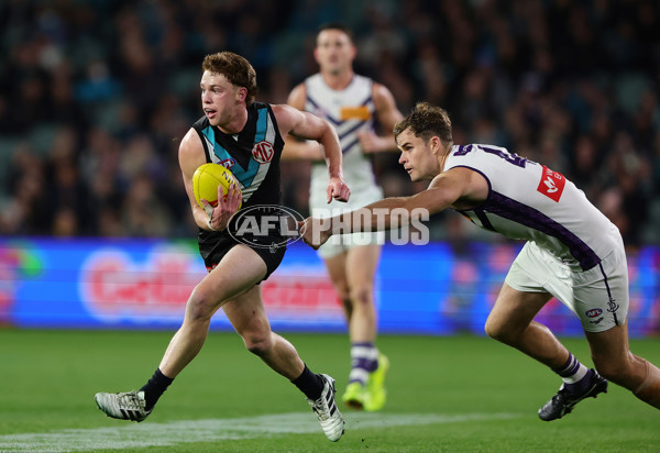 AFL 2025 Round 22 - Port Adelaide v Fremantle - A-61250085