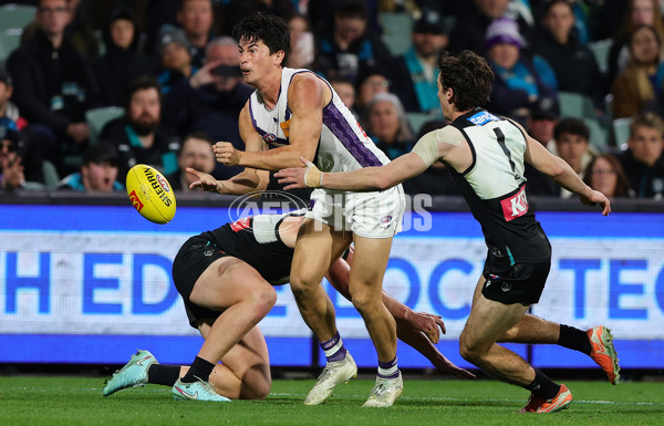 AFL 2025 Round 22 - Port Adelaide v Fremantle - A-61250089