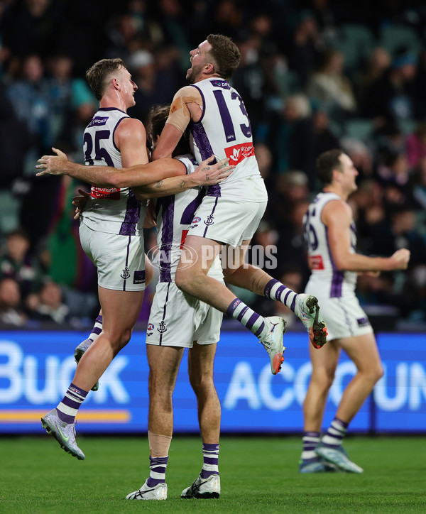 AFL 2025 Round 22 - Port Adelaide v Fremantle - A-61250125