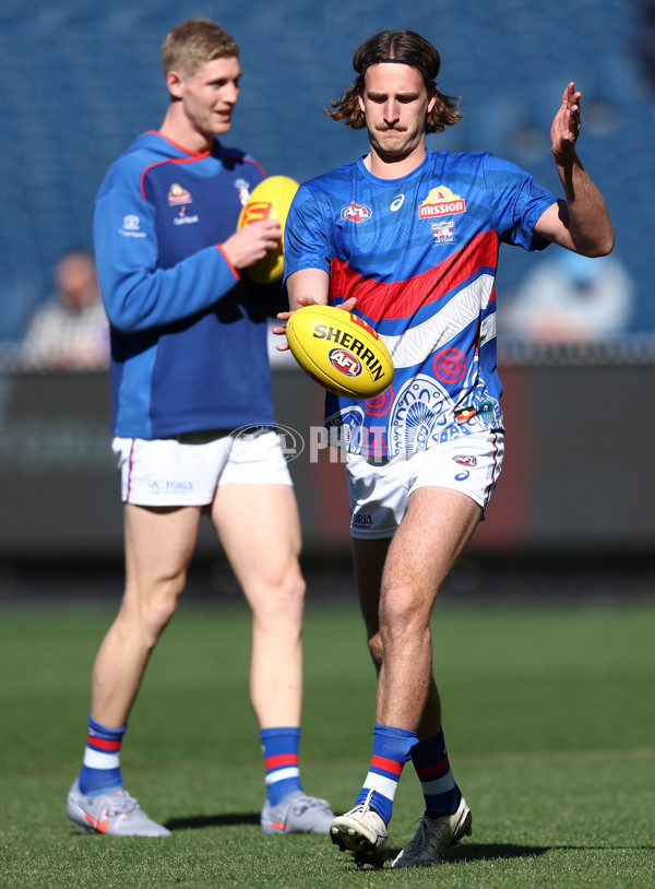 AFL 2025 Round 22 - Melbourne v Western Bulldogs - A-61252629
