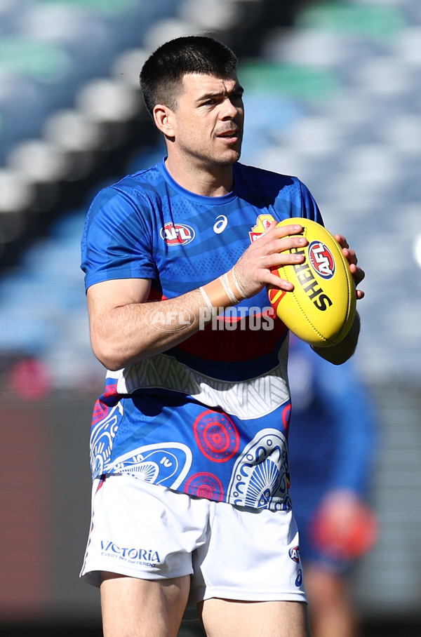 AFL 2025 Round 22 - Melbourne v Western Bulldogs - A-61253698