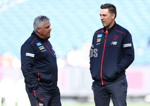 AFL 2025 Round 22 - Melbourne v Western Bulldogs - A-61253761
