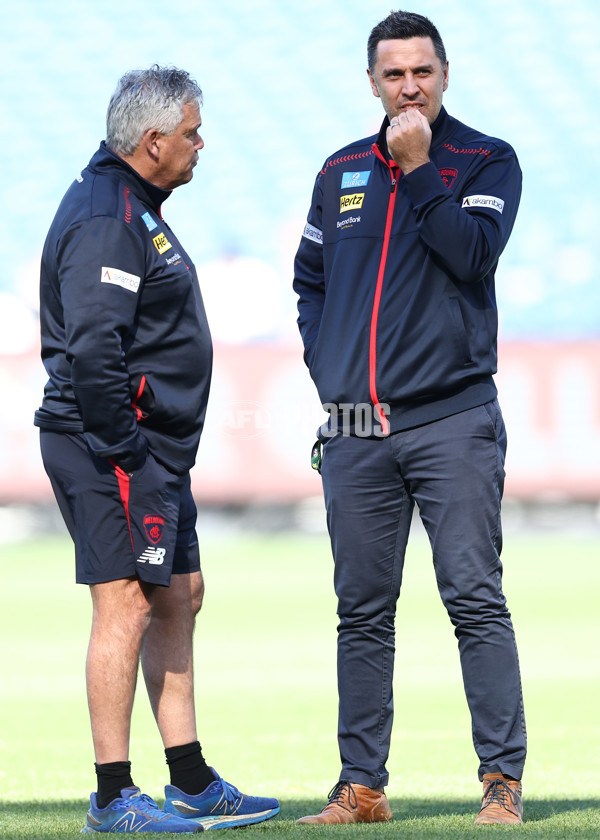 AFL 2025 Round 22 - Melbourne v Western Bulldogs - A-61253762