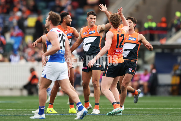 AFL 2025 Round 22 - GWS v North Melbourne - A-61255661
