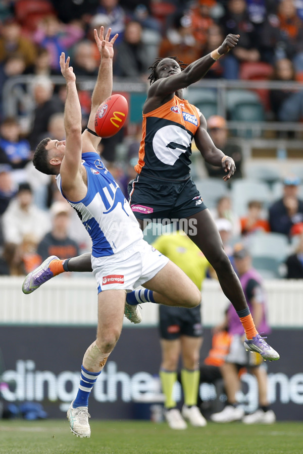 AFL 2025 Round 22 - GWS v North Melbourne - A-61256226