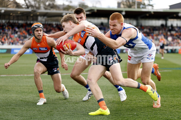 AFL 2025 Round 22 - GWS v North Melbourne - A-61256235