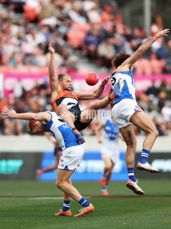 AFL 2025 Round 22 - GWS v North Melbourne - A-61256283