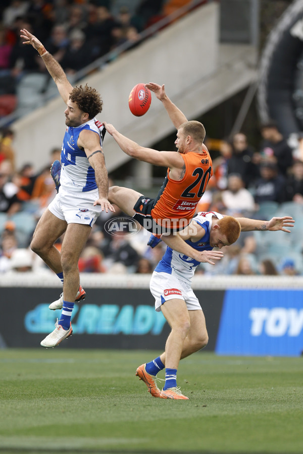 AFL 2025 Round 22 - GWS v North Melbourne - A-61256294