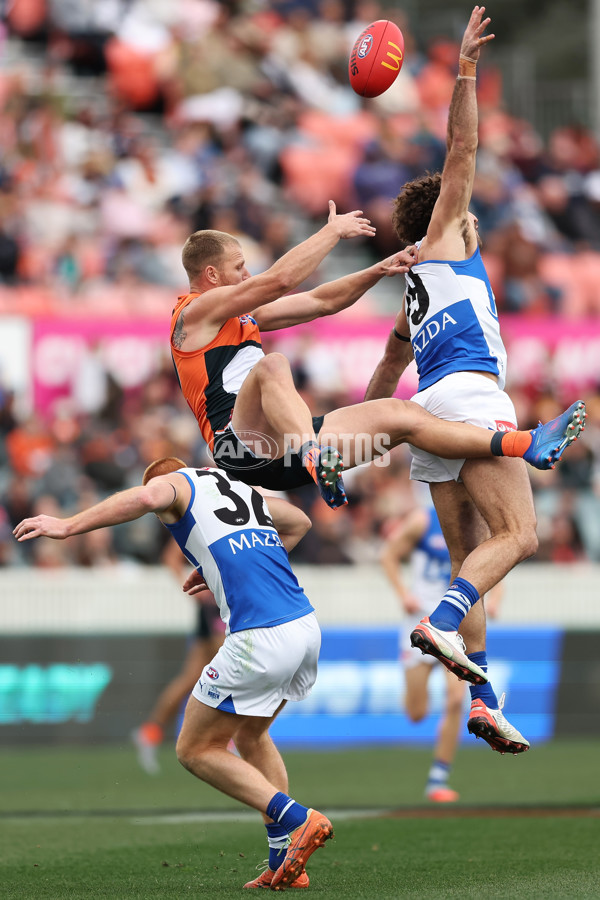 AFL 2025 Round 22 - GWS v North Melbourne - A-61258431
