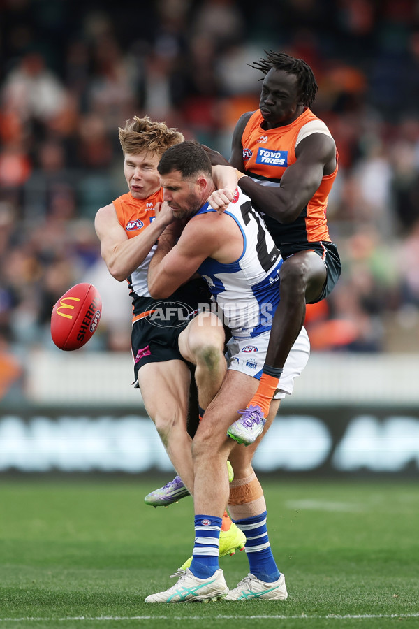AFL 2025 Round 22 - GWS v North Melbourne - A-61258488
