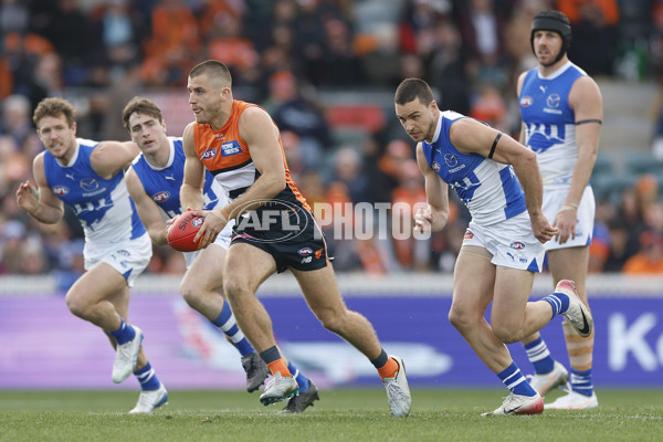AFL 2025 Round 22 - GWS v North Melbourne - A-61258501