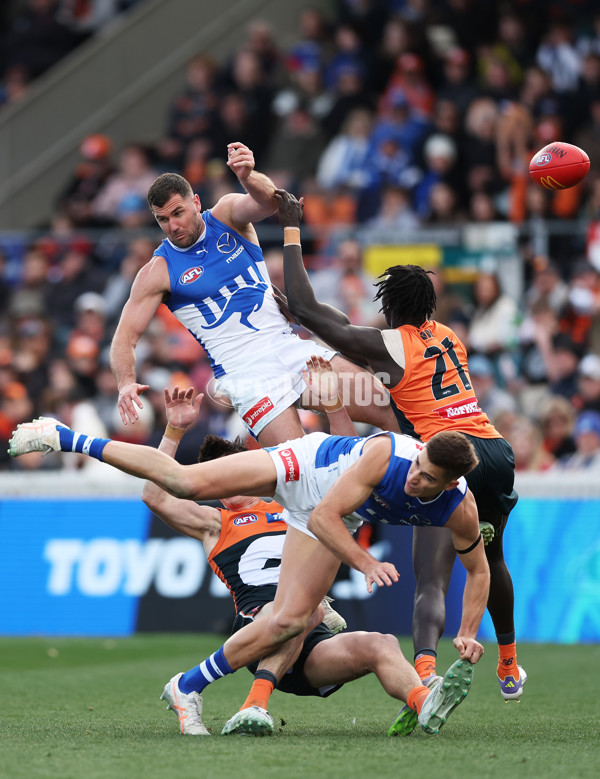 AFL 2025 Round 22 - GWS v North Melbourne - A-61258512