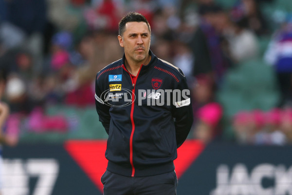 AFL 2025 Round 22 - Melbourne v Western Bulldogs - A-61259337