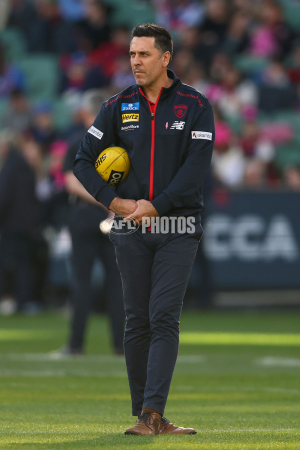 AFL 2025 Round 22 - Melbourne v Western Bulldogs - A-61259338