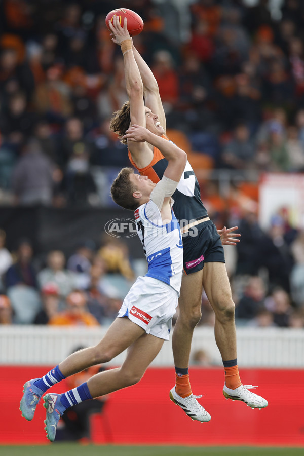 AFL 2025 Round 22 - GWS v North Melbourne - A-61259374