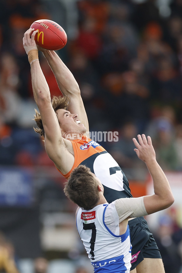 AFL 2025 Round 22 - GWS v North Melbourne - A-61259376