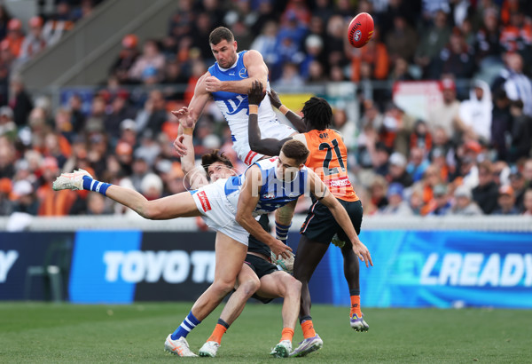 AFL 2025 Round 22 - GWS v North Melbourne - A-61259395