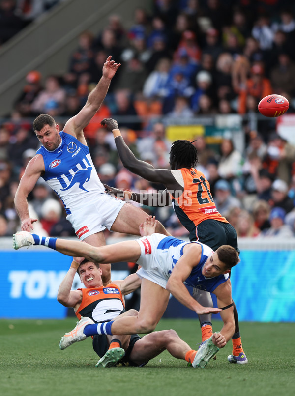AFL 2025 Round 22 - GWS v North Melbourne - A-61259396