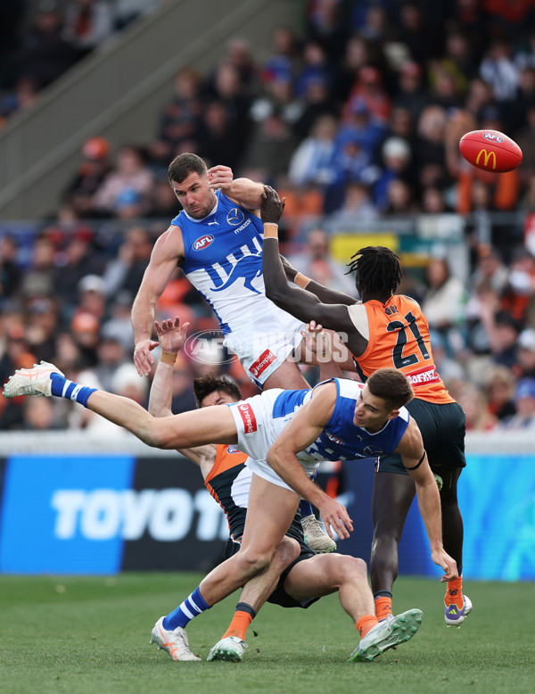 AFL 2025 Round 22 - GWS v North Melbourne - A-61259397