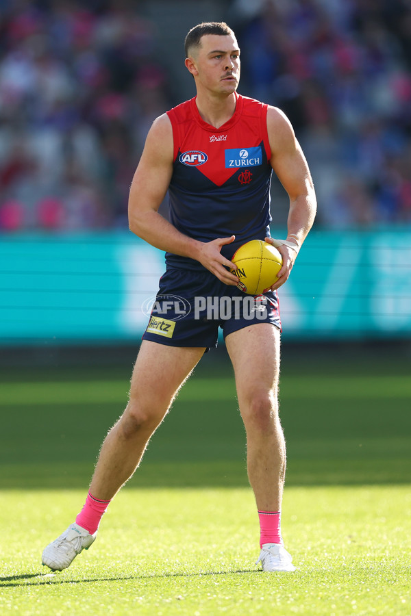AFL 2025 Round 22 - Melbourne v Western Bulldogs - A-61259413