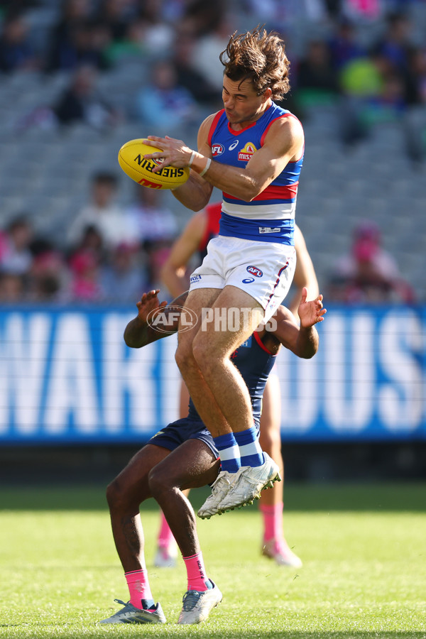 AFL 2025 Round 22 - Melbourne v Western Bulldogs - A-61259418