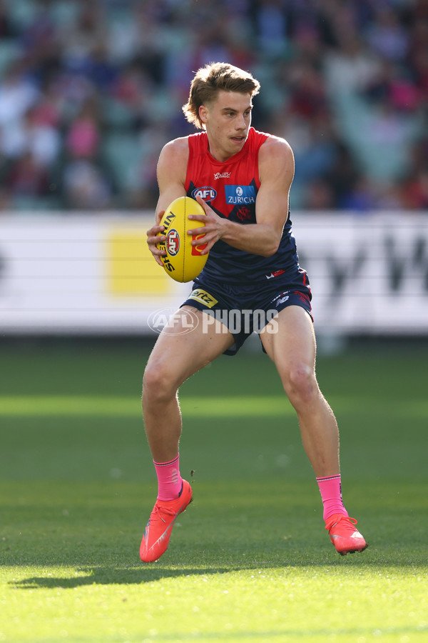 AFL 2025 Round 22 - Melbourne v Western Bulldogs - A-61261274