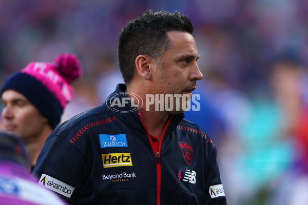 AFL 2025 Round 22 - Melbourne v Western Bulldogs - A-61261341