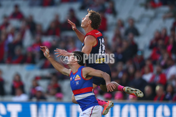 AFL 2025 Round 22 - Melbourne v Western Bulldogs - A-61261964