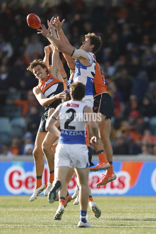 AFL 2025 Round 22 - GWS v North Melbourne - A-61262049