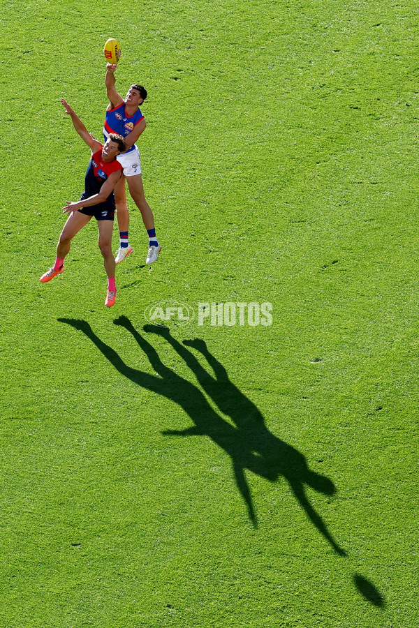 AFL 2025 Round 22 - Melbourne v Western Bulldogs - A-61264370