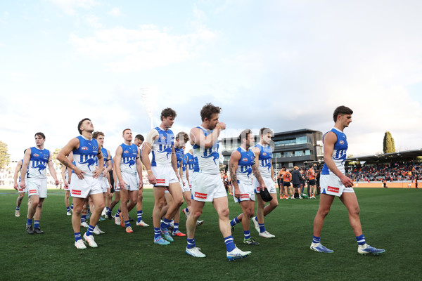 AFL 2025 Round 22 - GWS v North Melbourne - A-61265072