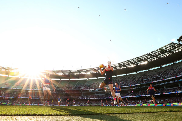 AFL 2025 Round 22 - Melbourne v Western Bulldogs - A-61267121