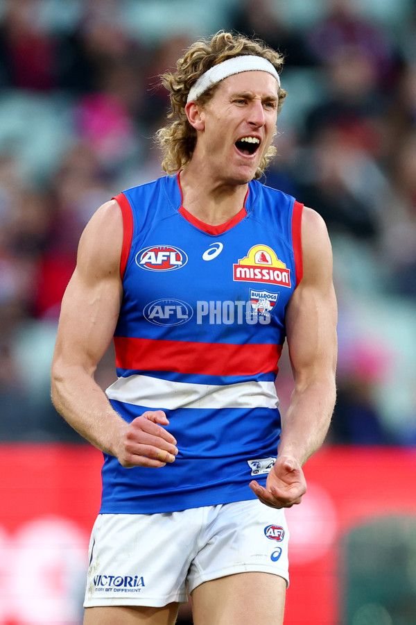 AFL 2025 Round 22 - Melbourne v Western Bulldogs - A-61267199
