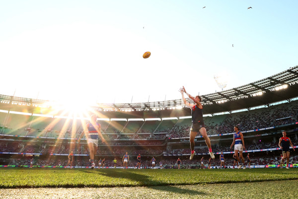 AFL 2025 Round 22 - Melbourne v Western Bulldogs - A-61267520