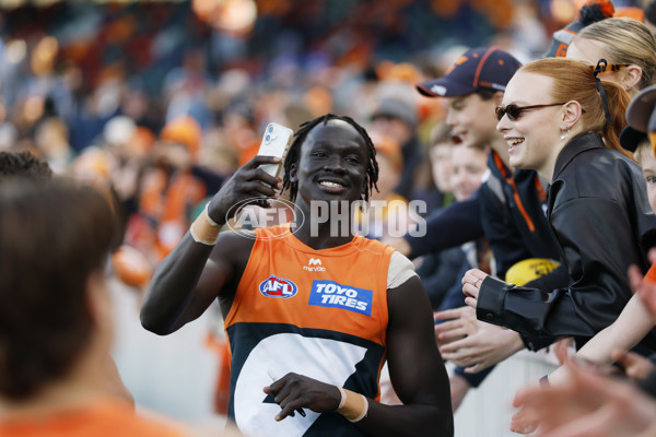 AFL 2025 Round 22 - GWS v North Melbourne - A-61267529