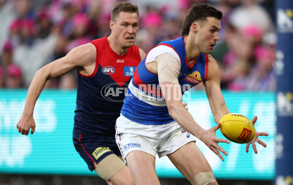 AFL 2025 Round 22 - Melbourne v Western Bulldogs - A-61267571