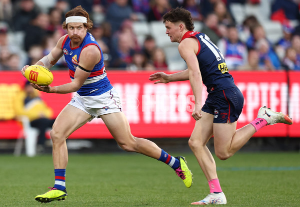 AFL 2025 Round 22 - Melbourne v Western Bulldogs - A-61269943