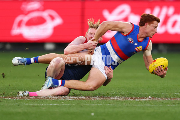 AFL 2025 Round 22 - Melbourne v Western Bulldogs - A-61269984