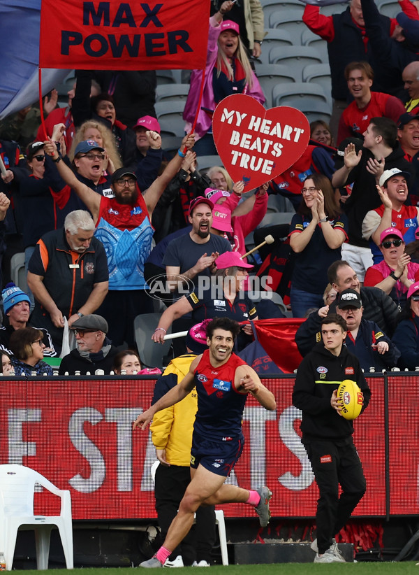 AFL 2025 Round 22 - Melbourne v Western Bulldogs - A-61269997
