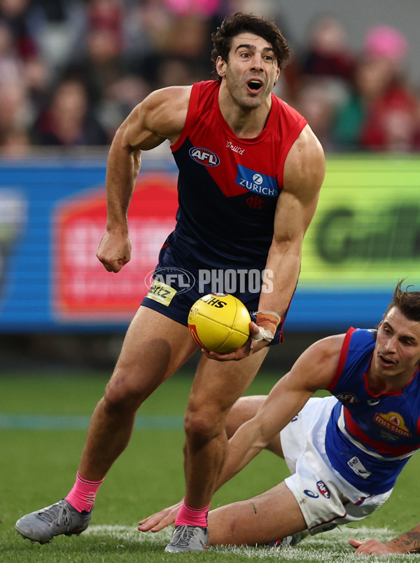 AFL 2025 Round 22 - Melbourne v Western Bulldogs - A-61270003