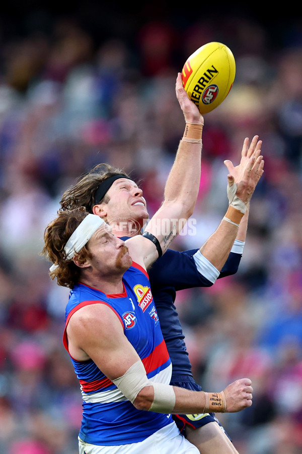 AFL 2025 Round 22 - Melbourne v Western Bulldogs - A-61270014