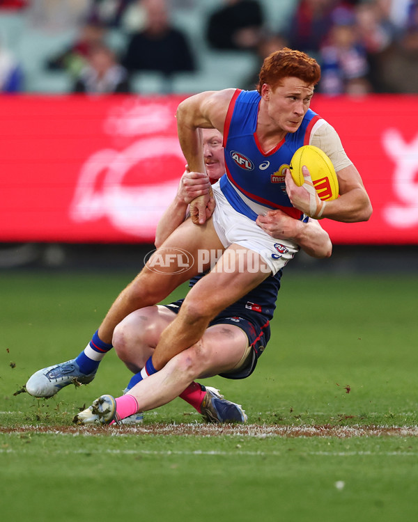 AFL 2025 Round 22 - Melbourne v Western Bulldogs - A-61270566