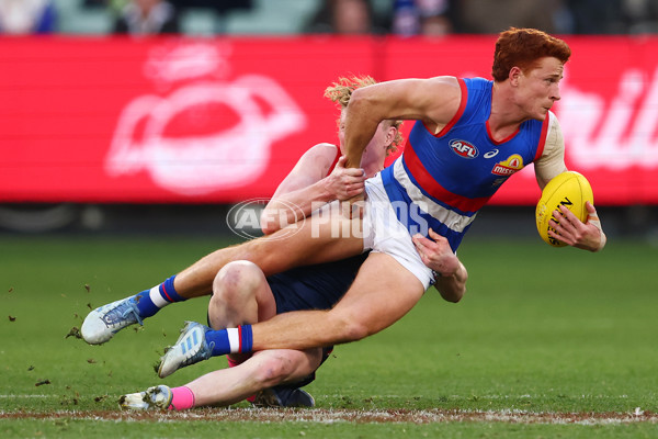 AFL 2025 Round 22 - Melbourne v Western Bulldogs - A-61270567