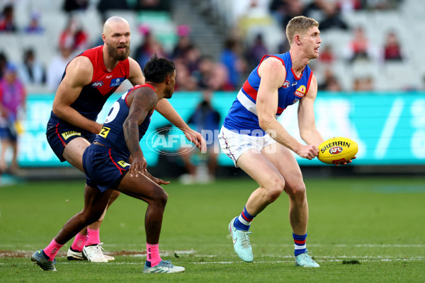 AFL 2025 Round 22 - Melbourne v Western Bulldogs - A-61270593