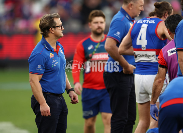 AFL 2025 Round 22 - Melbourne v Western Bulldogs - A-61270624