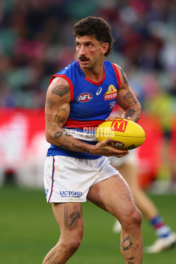 AFL 2025 Round 22 - Melbourne v Western Bulldogs - A-61272574