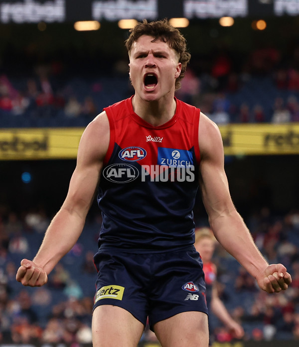 AFL 2025 Round 22 - Melbourne v Western Bulldogs - A-61272611
