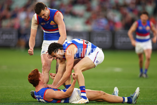 AFL 2025 Round 22 - Melbourne v Western Bulldogs - A-61272626